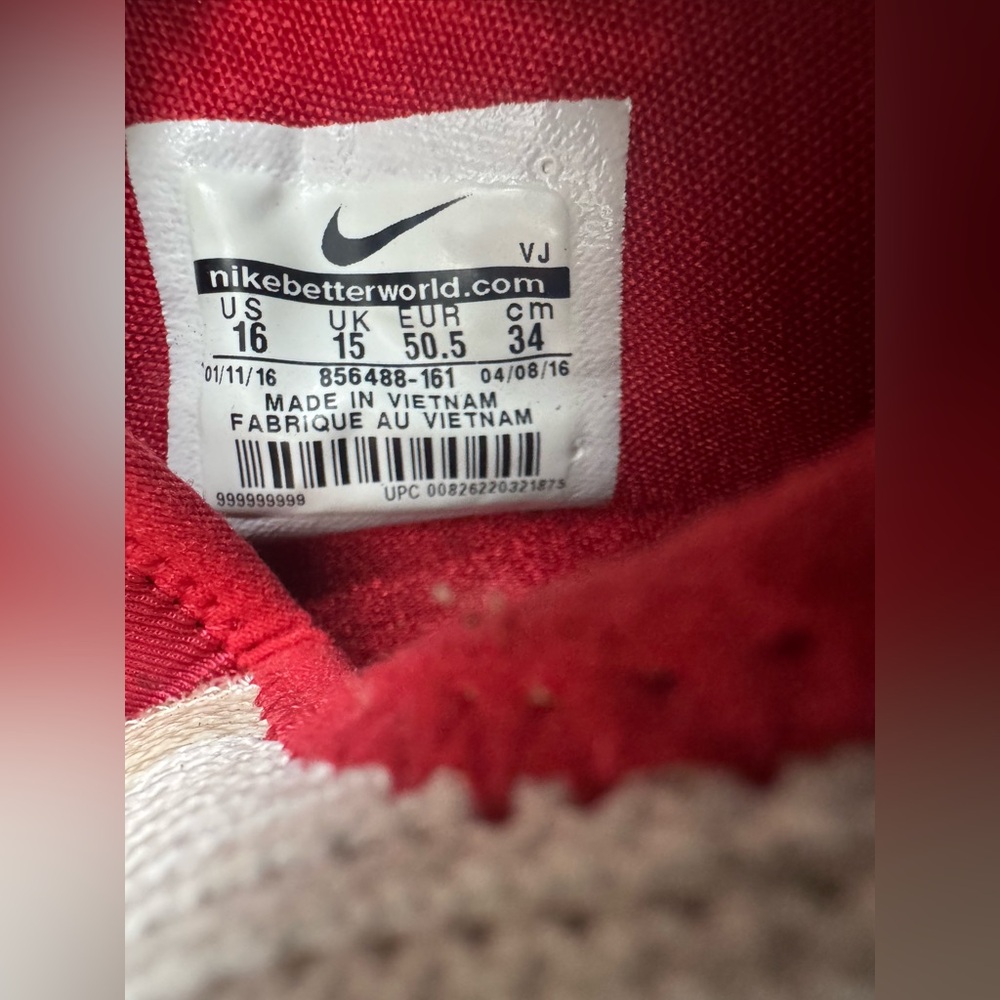 Nike men’s sneakers‎ Size 16 - Picture 7 of 7